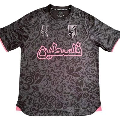 Alternative view of Palestinian 2023/24 Camouflage Gray Black Jersey