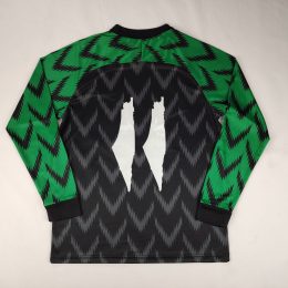 Palestinian 2024-25 Long Sleeve Alternating Black-Green Jersey