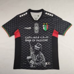 Palestinian 2024-25 Black Flower Jersey