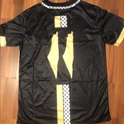 Alternative view of Palestinian 2023/24 Gold Jersey