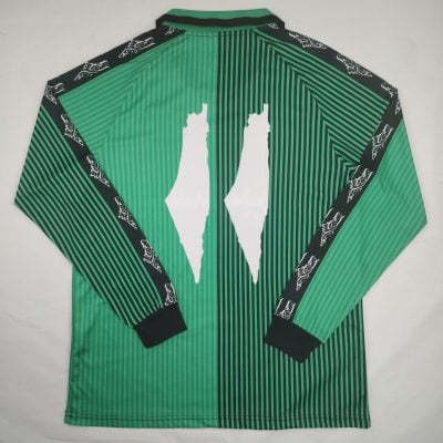 Alternative view of Palestiniane 2024/25 Long Sleeve Danish Retro Jersey