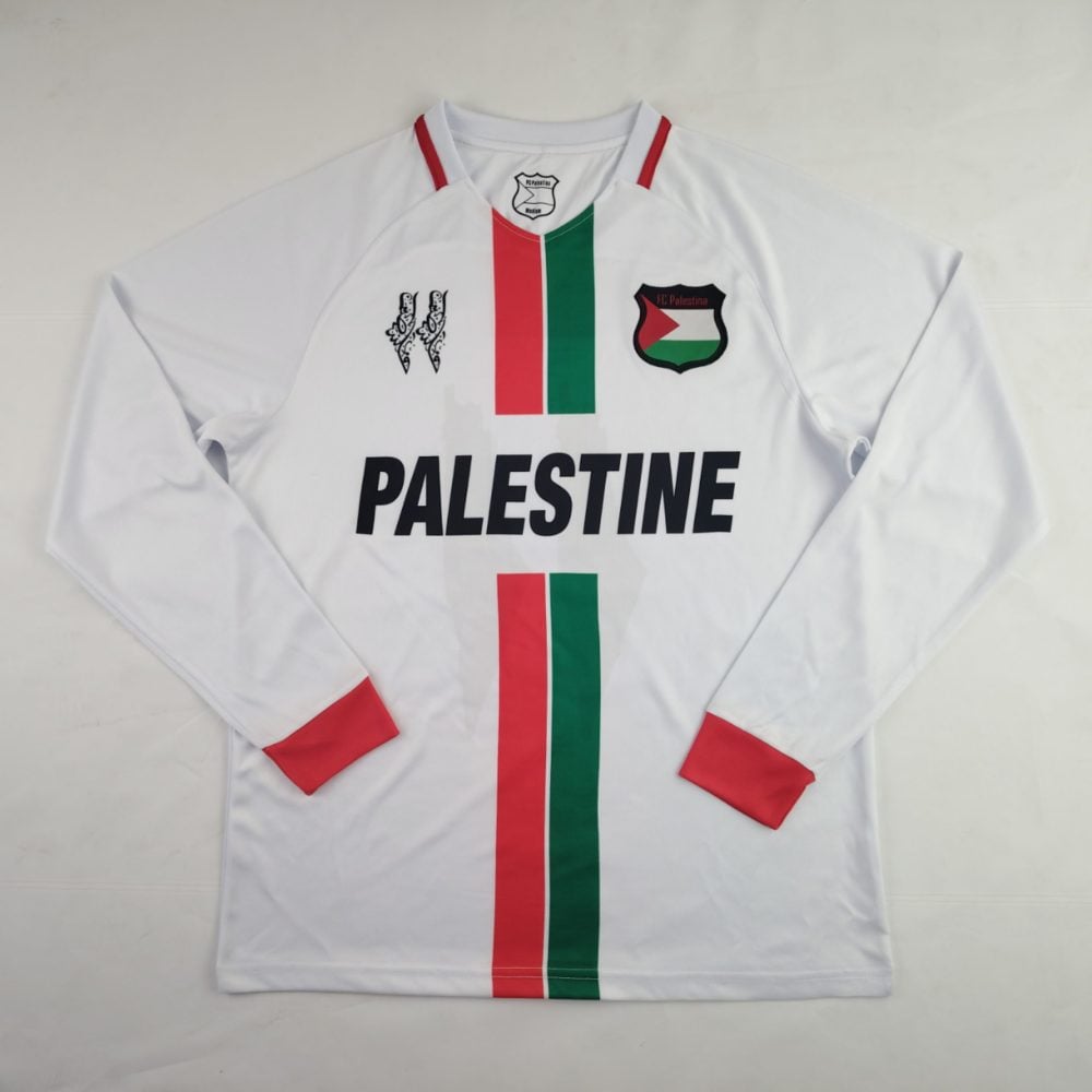Palestinian 2024-25 Long Sleeve White Jersey