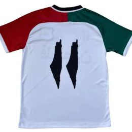 Palestine 2024/25 Sleeves White Jersey