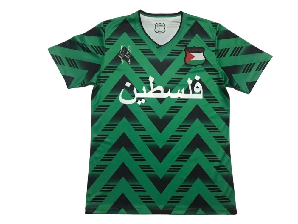 Palestinian 2024/25 Green-Black Jersey