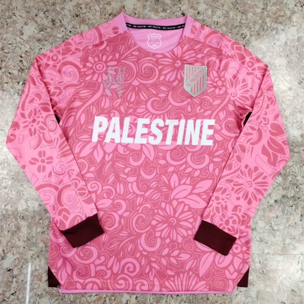 Palestine 2023/24 Long Sleeve Camouflage Pink Jersey