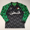 Palestinian 2024-25 Long Sleeve Alternating Black-Green Jersey
