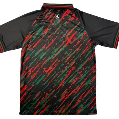 Alternative view of Palestinian 2024 Retro Paint Jersey