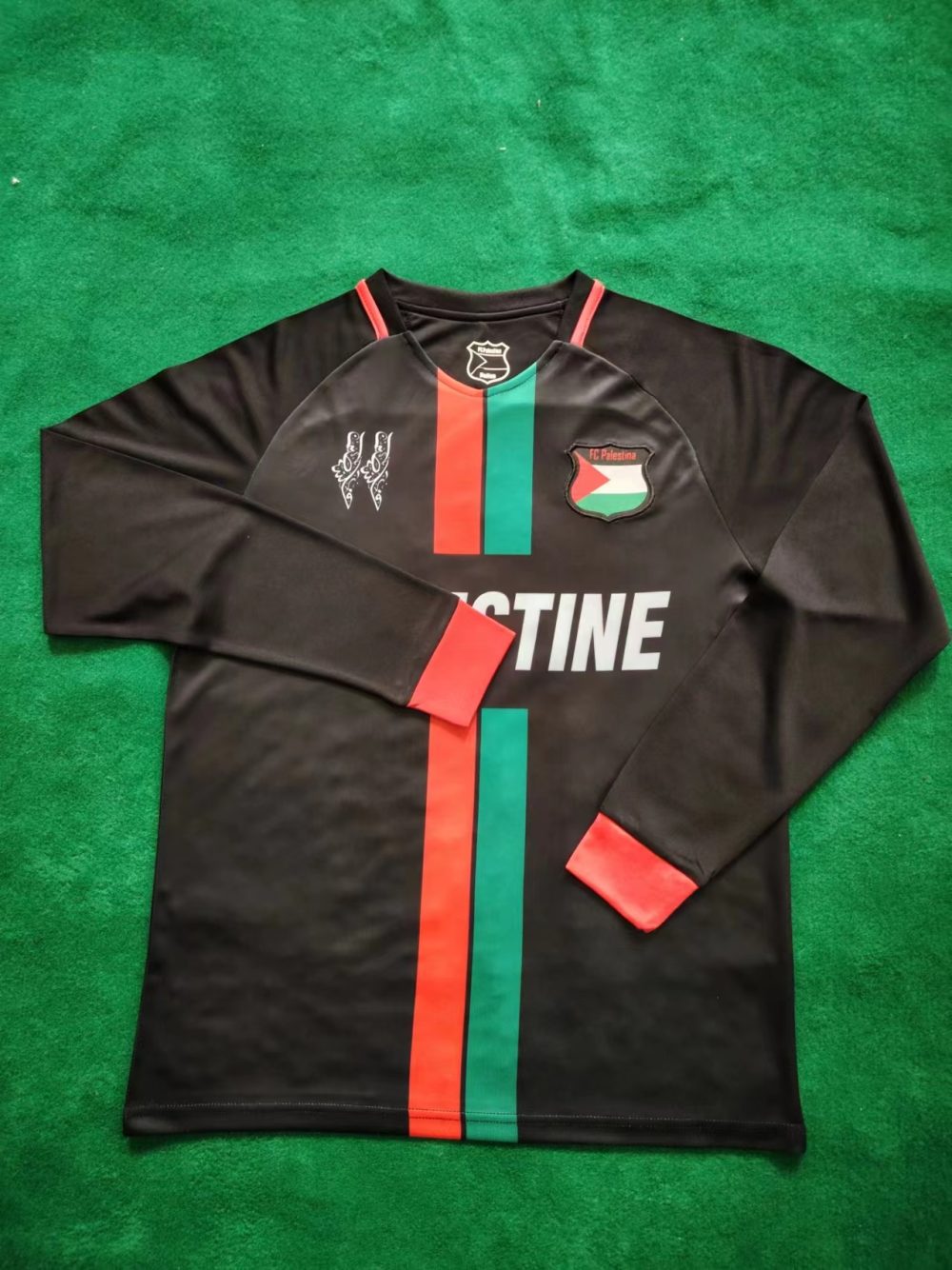 Palestinian Long Sleeve 2024/25 Black Jersey