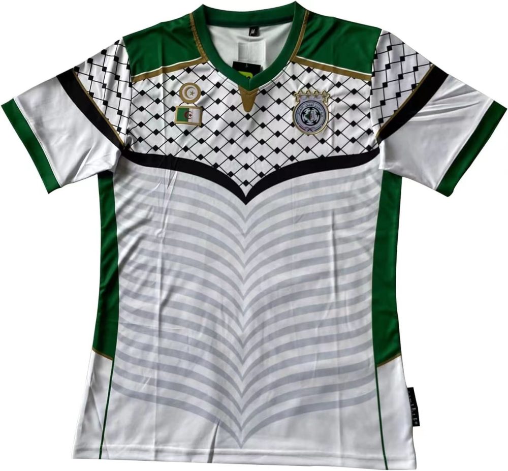 Palestinian 2023/24 White Flower Jersey