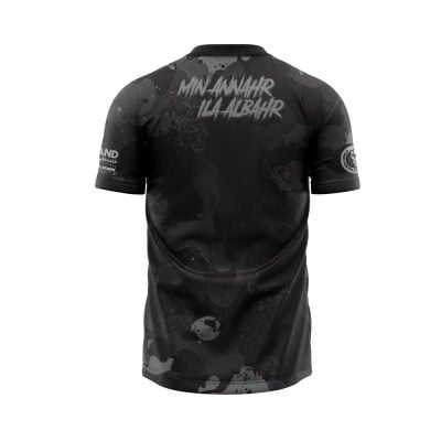 Alternative view of Palestine 2024-25 Black Training Jersey