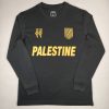 Palestine 2024-25 Anniversary Black and Gold Edition Long Sleeve Jersey