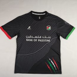 Palestinian 2024-25 Black Flower Jersey