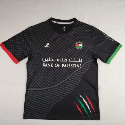 Palestinian 2024-25 Black Flower Jersey