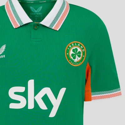 IRELAND 25/26 WOMEN'S HOME SHORT SLEEVE SHIRT - MEN'S FIT IRELAND 25/26