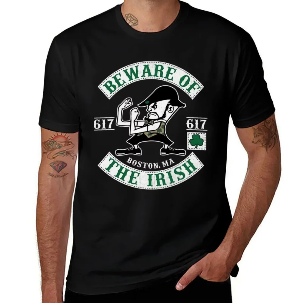 Beware of the Irish – Boston 617 Irish-American T-Shirt