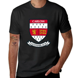Carlow Gaa Crest T-shirt – Showcase Your County Carlow Pride