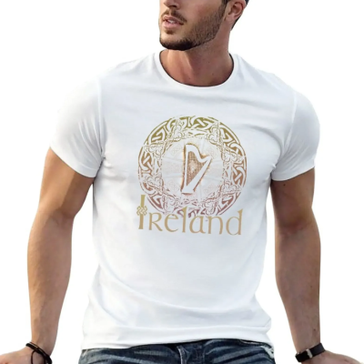 Celtic Harp Ireland T-shirt