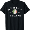 Dublin Ireland Shamrock Irish Est. 988 T-shirt
