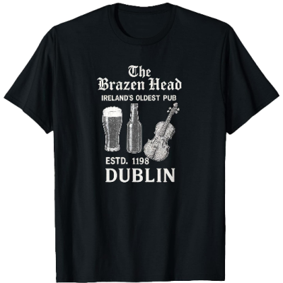 He Brazen Head Dublin T-shirt