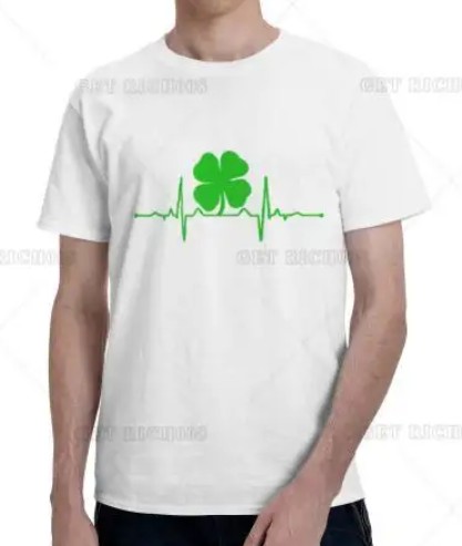 Irish Heartbeat Clover T-shirt