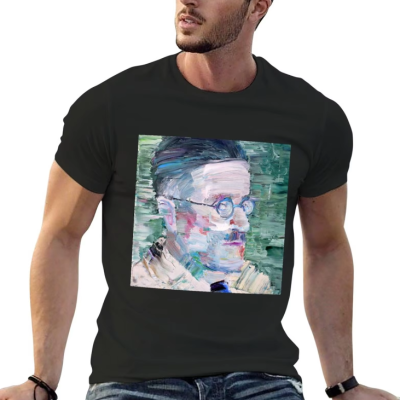 James Joyce Abstract Portrait T-shirt