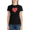 James Joyce Quote Heart T-shirt
