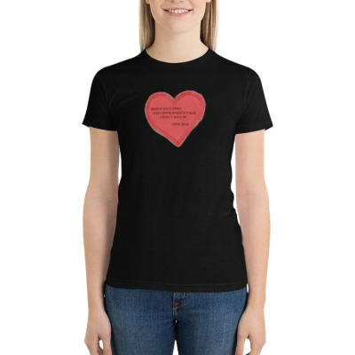 James Joyce Quote Heart T-shirt