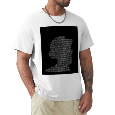 James Joyce Silhouette Text T-shirt
