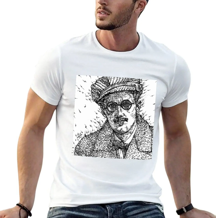 James Joyce Sketch T-shirt