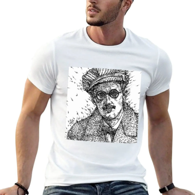 James Joyce Sketch T-shirt – Celebrate Irish Literary Heritage James Joyce Sketch T-shirt
