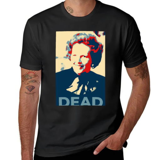 Margaret Thatcher Satirical Irish T-shirt
