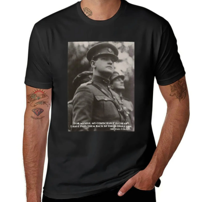 Michael Collins Tribute Revolutionary Leader T-shirt