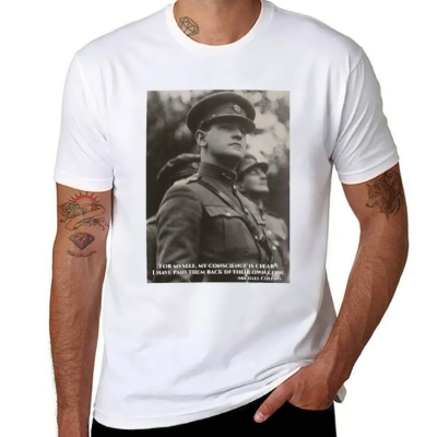 Michael Collins Tribute Revolutionary Leader T-shirt