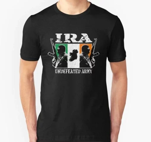 Ira Undefeated Army Vintage Graphic T-shirt