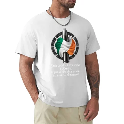 Alternative view of Ireland Flag Inspirational Quote T-shirt