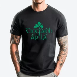 Tiocfaidh Ar La Vintage Irish Graphic Tee