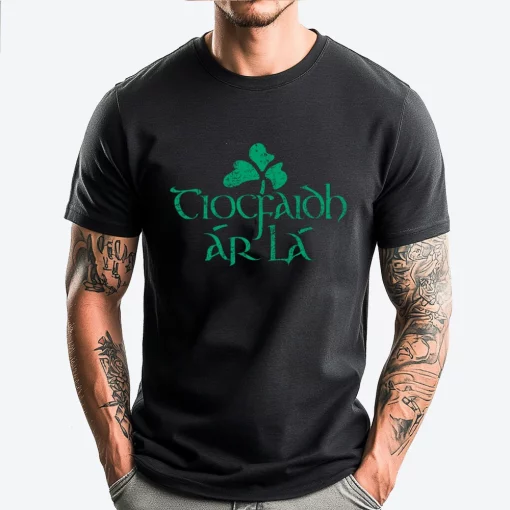 Tiocfaidh Ar La Vintage Irish Graphic Tee