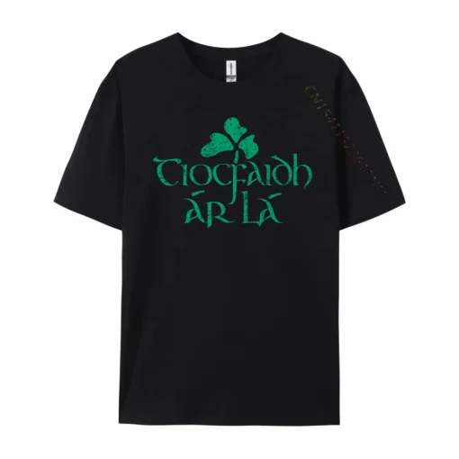 Tiocfaidh Ar La Vintage Irish Graphic Tee - Image 2