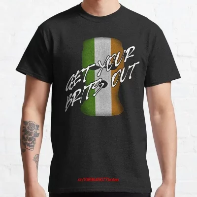 Ireland Flag Graphic Tee for St. Patrick’s Day