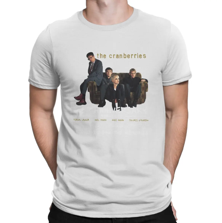 The Cranberries 25th Anniversary T-shirt – Celebrate Irish Rock Legacy