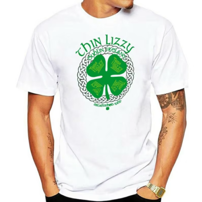 Thin Lizzy Irish Clover T-shirt
