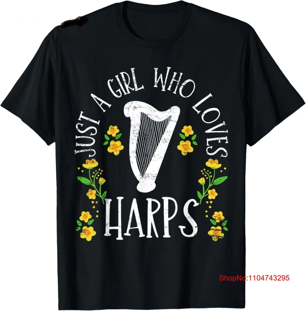 Just a Girl Who Loves Harps Tee