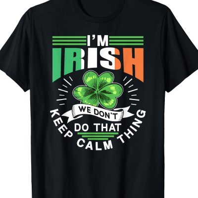 Alternative view of Irish Keep Calm T-Shirt