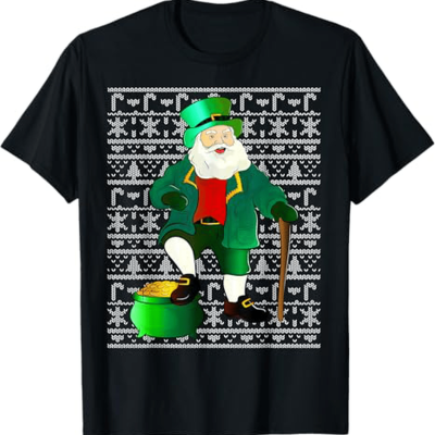 Irish Santa Leprechaun T-Shirt