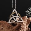 Celtic Trinity Knot Pendant Necklace