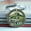 Vintage Irish Ranch Keychain