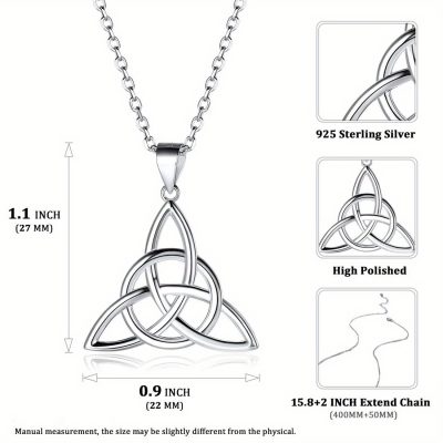 Elegant 925 Sterling Silver Women'S Necklace