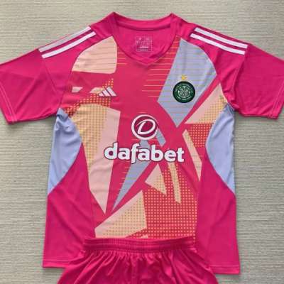 Celtic 2024-2025 Pink Goalkeeper Jersey