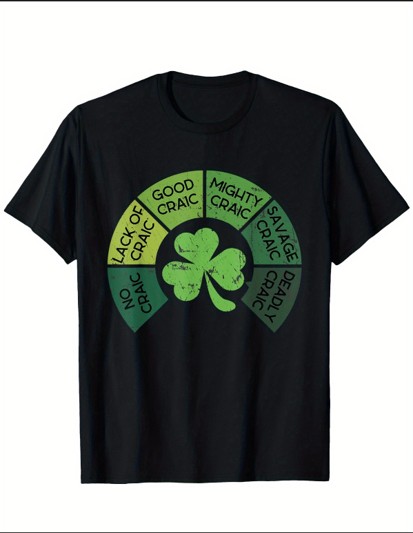 Craic-Ometer Saint Patrick's Day T-Shirt Craic-Ometer Saint Patrick's Day T-Shirt