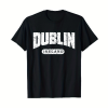 Dublin Ireland Distressed Vintage Style T-shirt